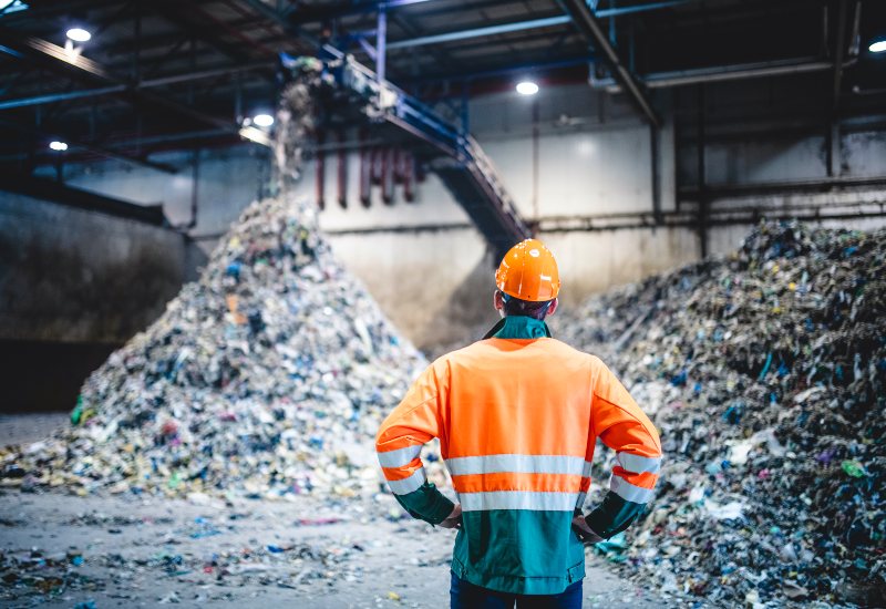Industrial Waste Recycling Process in Houston, TX 