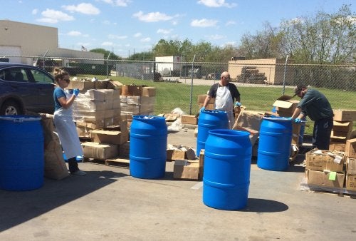 Scientists Analyzing Chemical Industrial Waste in Houston, TX