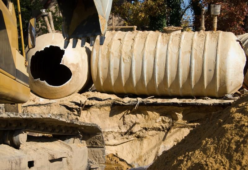Industrial Tank Being Removed in Houston by Excel Industrial Group
