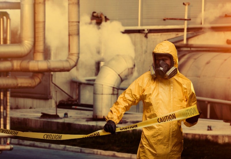The team of Excel Industrial Group safely handling industrial hazardous waste in Houston, TX