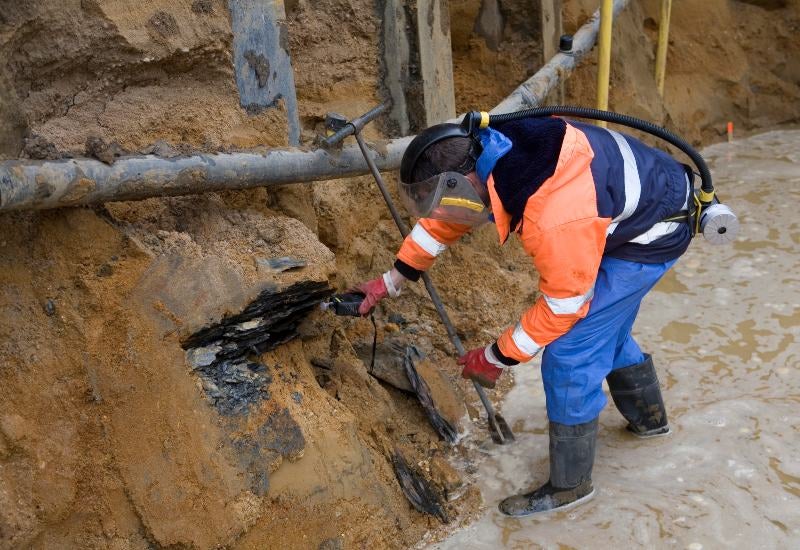 Workers from Excel Industrial Group Performing Soil Remediation in Houston, TX